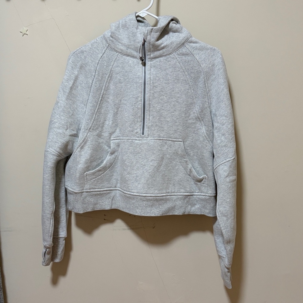 Lululemon scuba oversized half-zip hoodie